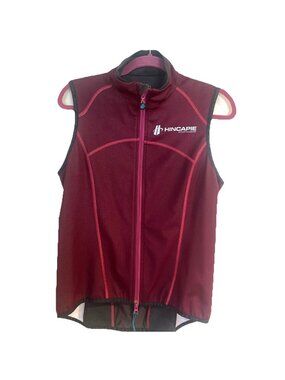 Hincapi Sportswear Women’s ENCOUNTER WINDSHELL MULBERRY Cycling VEST Sz L